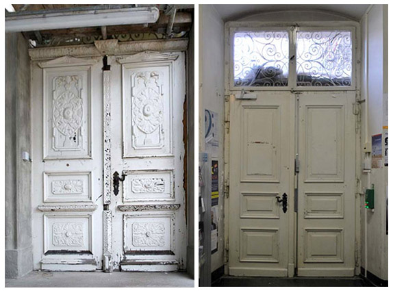 Verwaltungsportal Außenansicht und Verwaltungsportal Innenansicht Verwaltungsportal Außenansicht und Verwaltungsportal Innenansicht