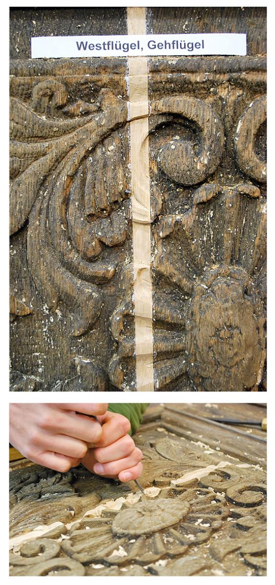 Leimfuge gerissen Leimfuge gerissen